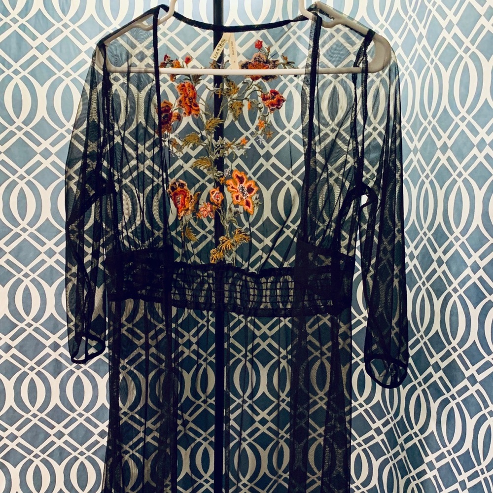 Maxi dress length slip on